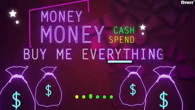 create a professional lyric video