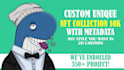 creating unique nft cartoon 10k with metadata