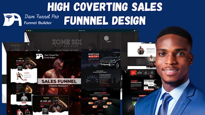 design creative clickfunnels sales funnel, funnelish, sales funnel