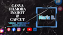 create editable video editing and animation using canva, filmora, capcut, inshot