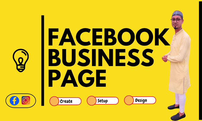 create and fully setup facebook business page