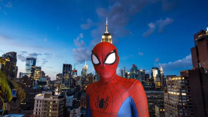 Make a personalized green screen video message as spider man by  Calvindewsnapva | Fiverr