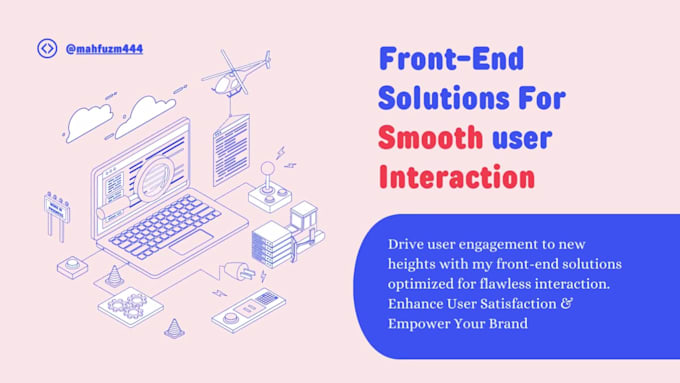 be front end web developer, react, next js