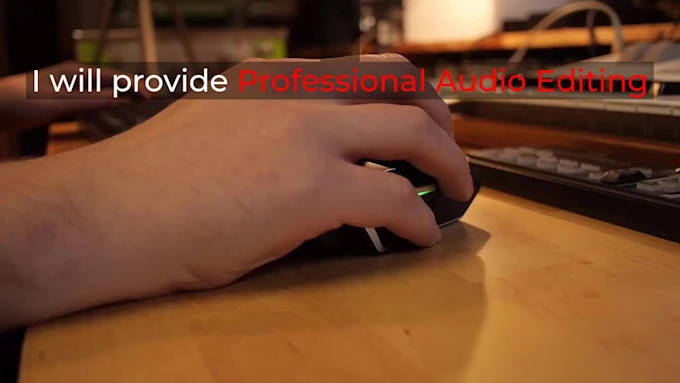 do audio editing within 24 hours