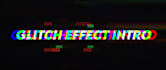 make glitch effect intro outro