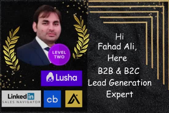 do b2b lead generation, linkedin leads and verified email list