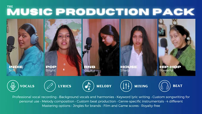sing, rap, write and produce your song