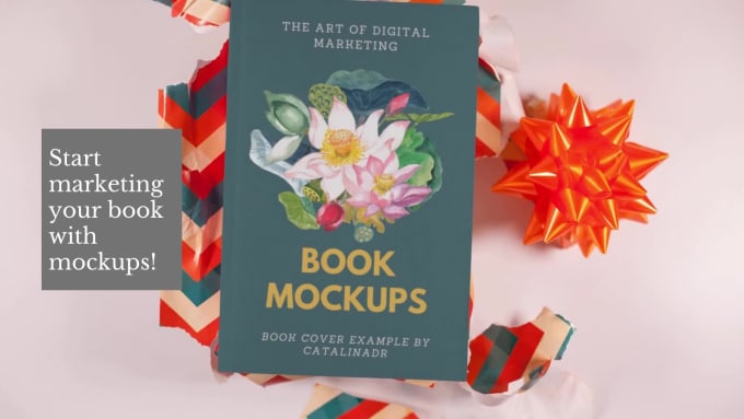 Create a video or image mockup for your book by Catalinadr | Fiverr