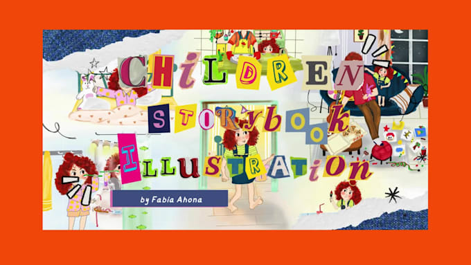 draw professional children and storybook illustration