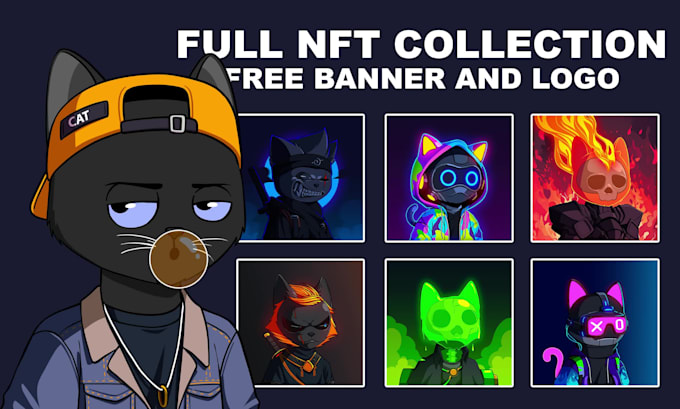 create custom nft art and generate collection with metadata