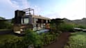 design 3d house, landscape and render realistic images
