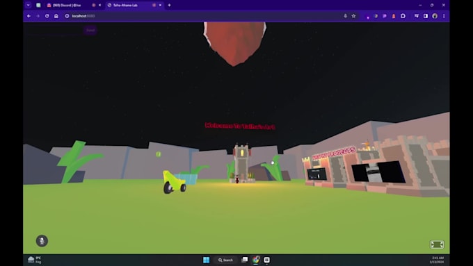 create ar VR web experience using aframe,8thwall and webxr