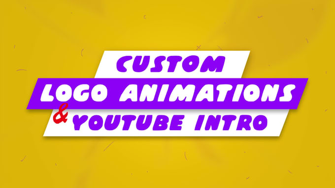 create a unique custom youtube intro outro twitch screen