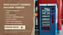 design build vending machine website woocommerce in namecheap, godaddy, ionos
