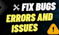 fix javascript and PHP errors and debug bugs in react, nodejs