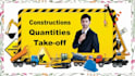 provide construction estimating and material takeoff services