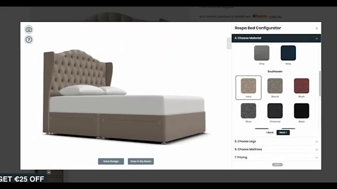 Do interactive 3d product configurator webgl threejs website app zakeke ...