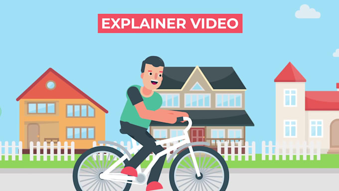 create 2d animation explainer video for business marketing or sales
