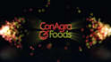 create energetic particle logo and text intro animation