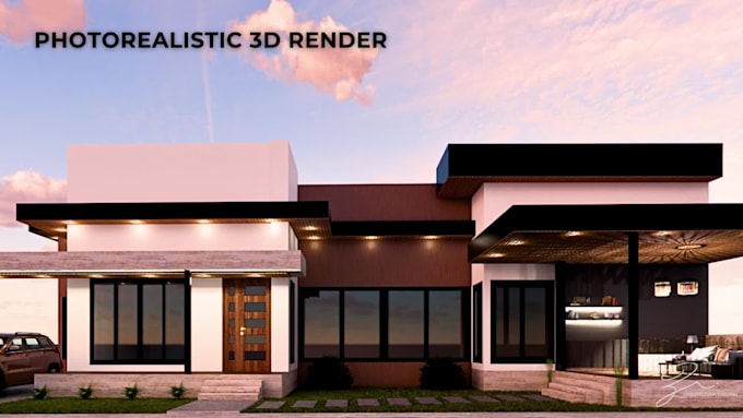 create photorealistic architectural 3d renderings and walkthroughs