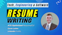 write software, tech, engineer, project manager, technical resume, developer CV