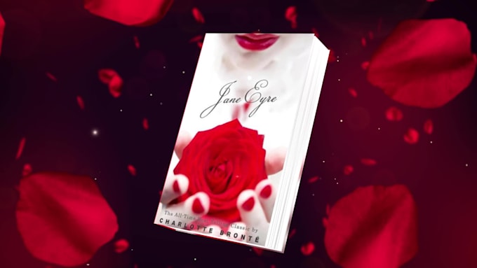 create professional romance book trailer video