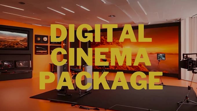 creation digital cinema packages dcp