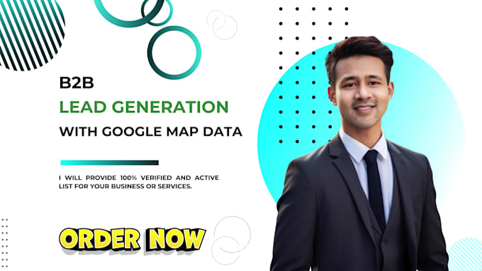 do b2b lead generation by google map data scraping