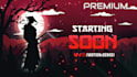 craft animated twitch overlay, kick overlay, youtube overlay with custom theme