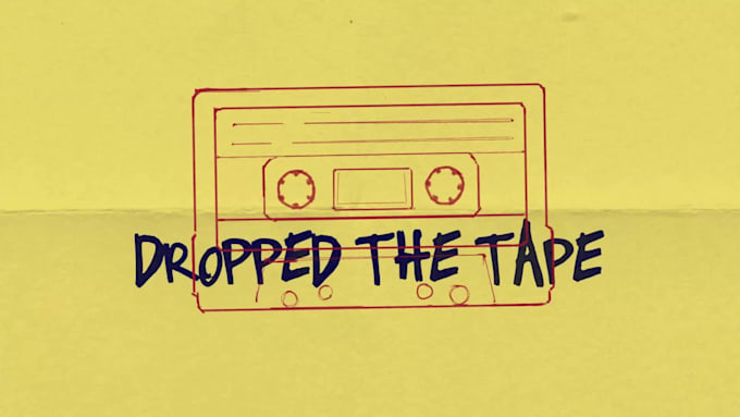 make a custom hand drawn animated rap lyric video