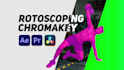 do rotoscoping and chroma keying your video