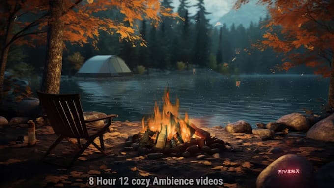 create cozy room raining video and youtube channel for you
