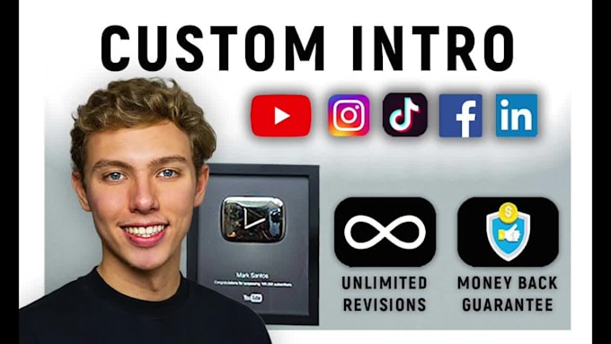 create an engaging custom youtube intro video