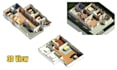redraw floor plan for real estate agent