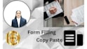 fill up any form by copy paste
