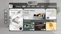 design interactive app UI UX for apple vision pro or VR in figma