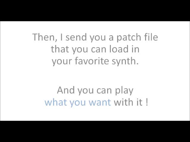 recreate that synth preset you love on Massive, Sylenth1