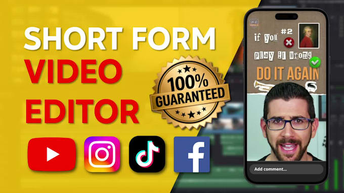 edit clean, dynamic, professional short form videos