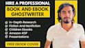 be your KDP ghostwriter and ebook ghostwriter