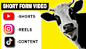 create automated youtube cash cow shorts, reels, and tiktoks