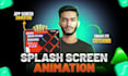 do splash screen and lottie icon animation for your app and website