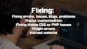 fix wordpress critical error, PHP bugs, and site issues