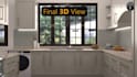 design stunning, ultra realistic 3d kitchen interior renders