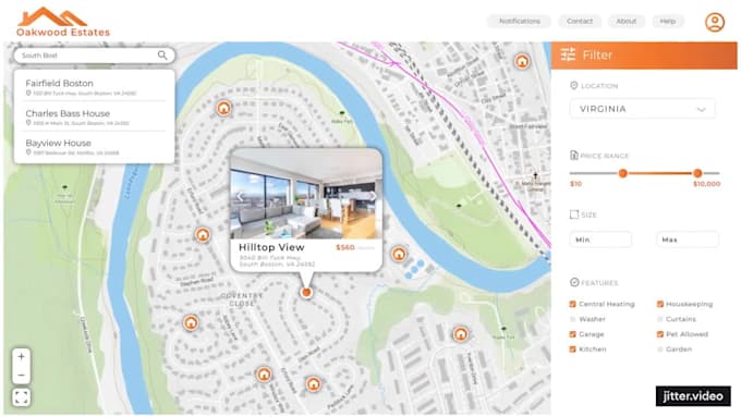 develop a stunning user interactive map for websites