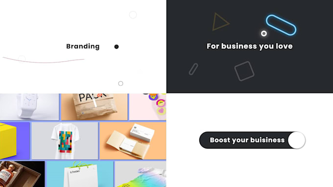 create a digital agency opener video