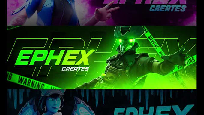 make a fortnite twitter header and pfp for you