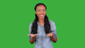 film a video on green screen