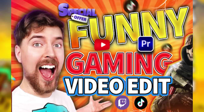 edit funny gaming videos for youtube