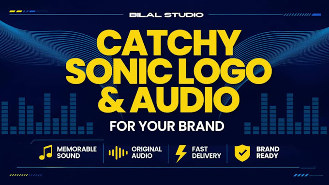 create a catchy sonic logo and audio for your brand