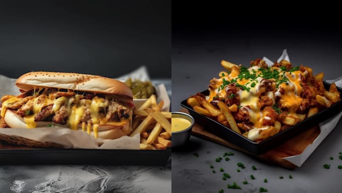 Hot Review! I will create realistic food images using midjourney ai  for $15